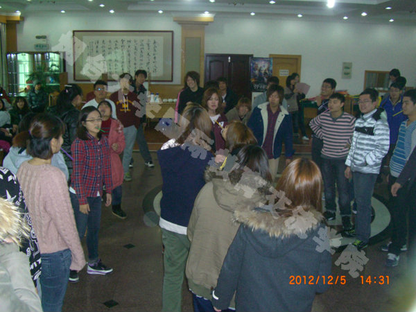 烟大中韩项目学生与韩国留学生互动活动7