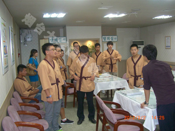 学生入韩国大学前的医院体检
